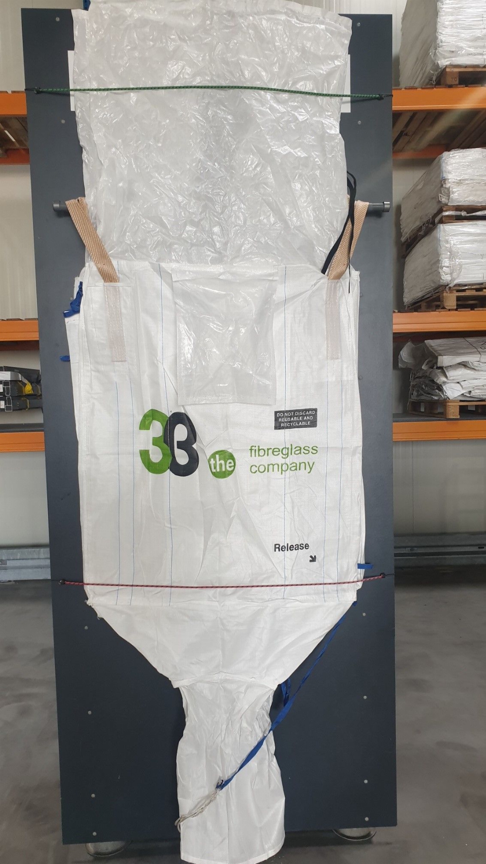 Used Q-bag Q5.125 105 105 ex glassfibre